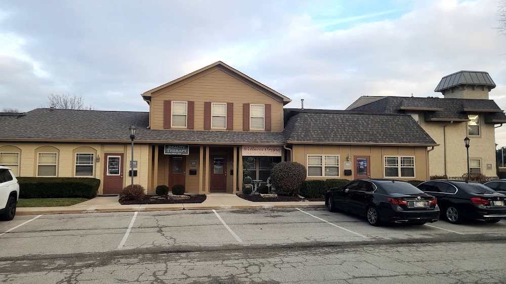 Exterior of Wellness Origin Spa at 937 Keystone Way N, Carmel, Indiana